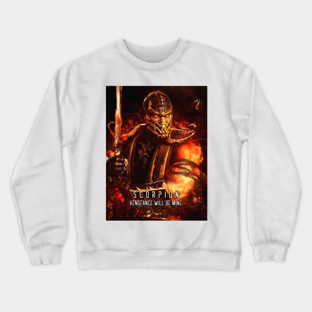 MK Scorpion Crewneck Sweatshirt by syanart